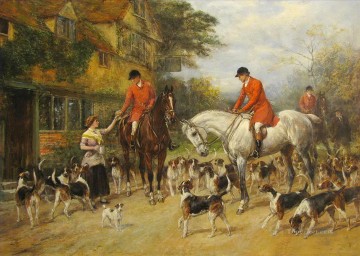 古典的 Painting - 11月1日のヘイウッド・ハーディの狩猟